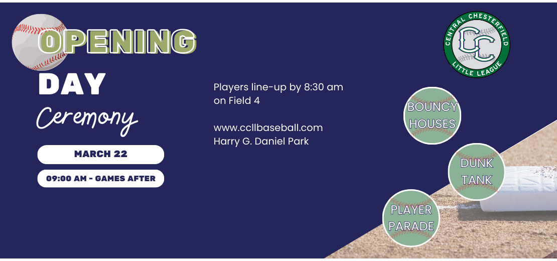 CCLL Opening Day March 22