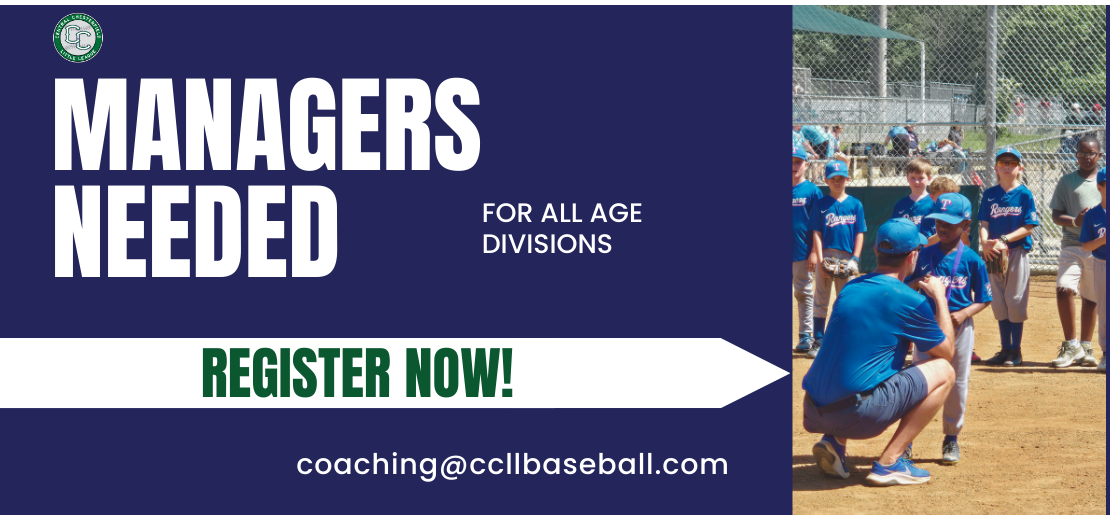 Managers Needed for Upcoming Season! Click to Register!