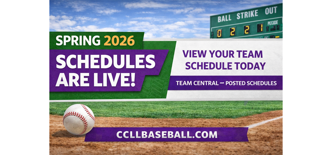 2026 Spring Schedule Posted