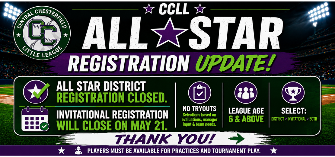 All-Star Registration Update